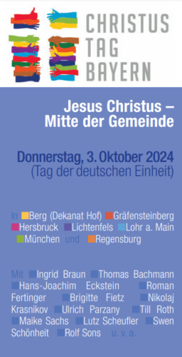 Christustag Bayern 2024 Flyer